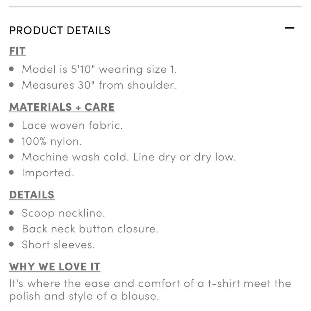 torrid Abbey Lace Short-Sleeve Blouse in Charcoal - Picture 5 of 14
